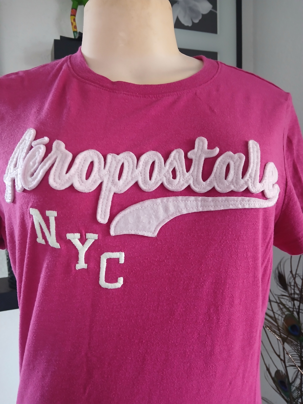 Aeropostale Pink Logo Tee